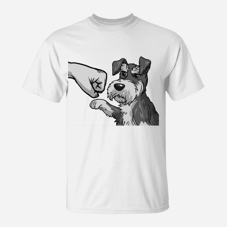 Schanuzer Dog Best Friends For Life Gift Dog Owner T-Shirt