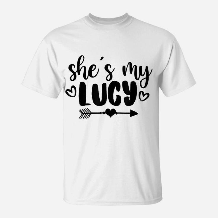 She's My Lucy Besties Best Friend Bff Matching Outfits T-Shirt