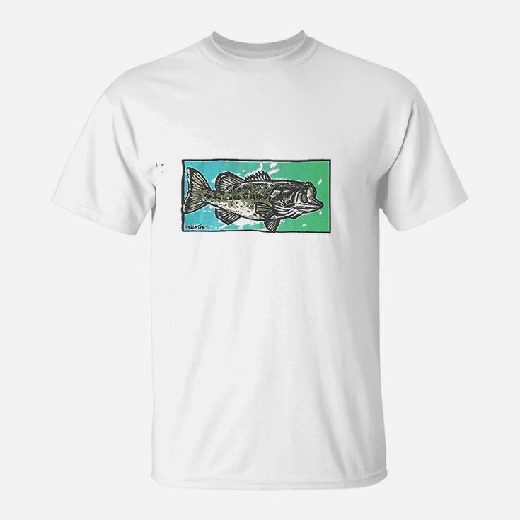 Southern Fin Apparel Bass Fishing T-Shirt