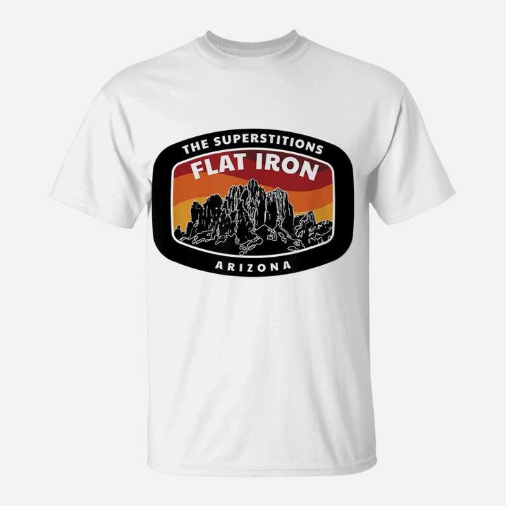 Superstition Flat Iron Arizona Mountain Hiking T-Shirt