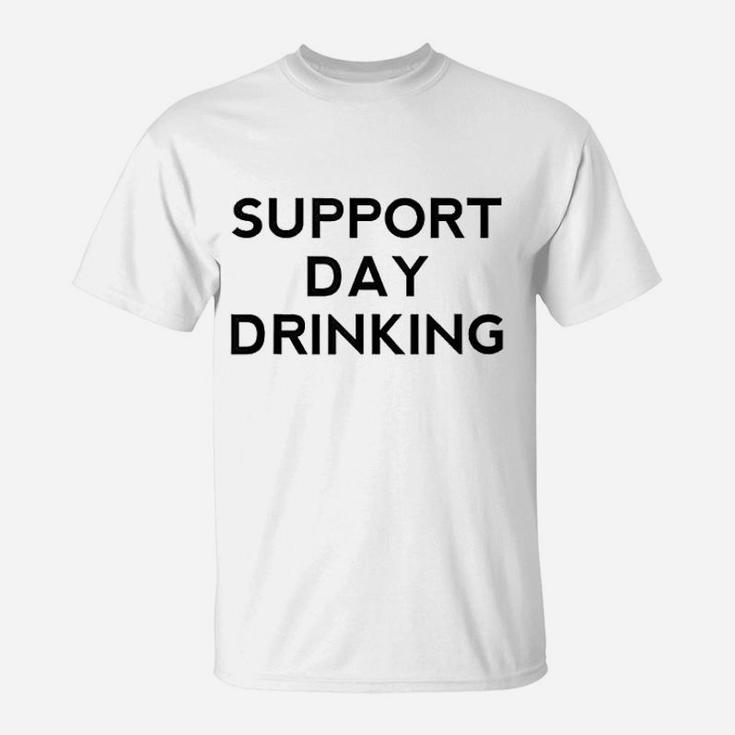 Support Day Drinking Funny Definitely Not Drunk Muscle T-Shirt