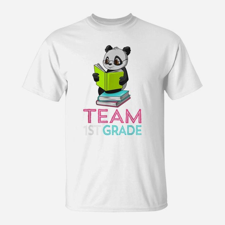 Team First Grade Teacher First Day 1St Grade Back To School T-Shirt