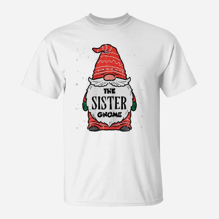 The Sister Gnome Xmas Matching Christmas Pajamas For Family T-Shirt