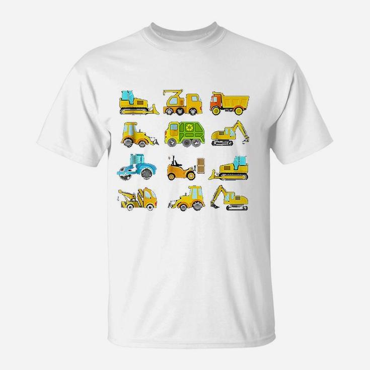 Trucks And Diggers T-Shirt