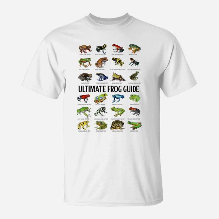 Ultimate Frog Guide Funny Frog Lovers For Kids Women Men T-Shirt