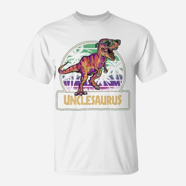 Unclesaurus T Rex Dinosaur Uncle Saurus Family Matching T-Shirt