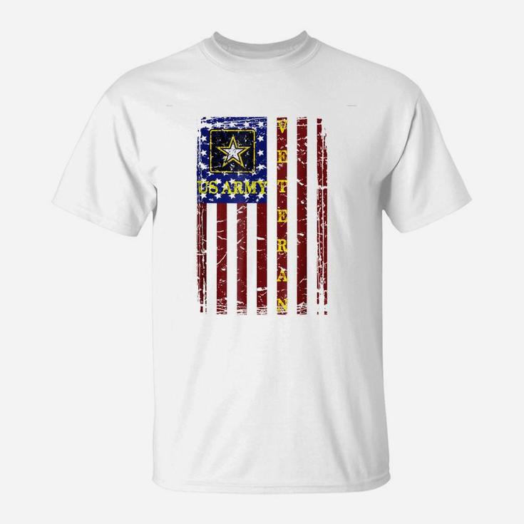 Us Army Veteran Flag T-Shirt