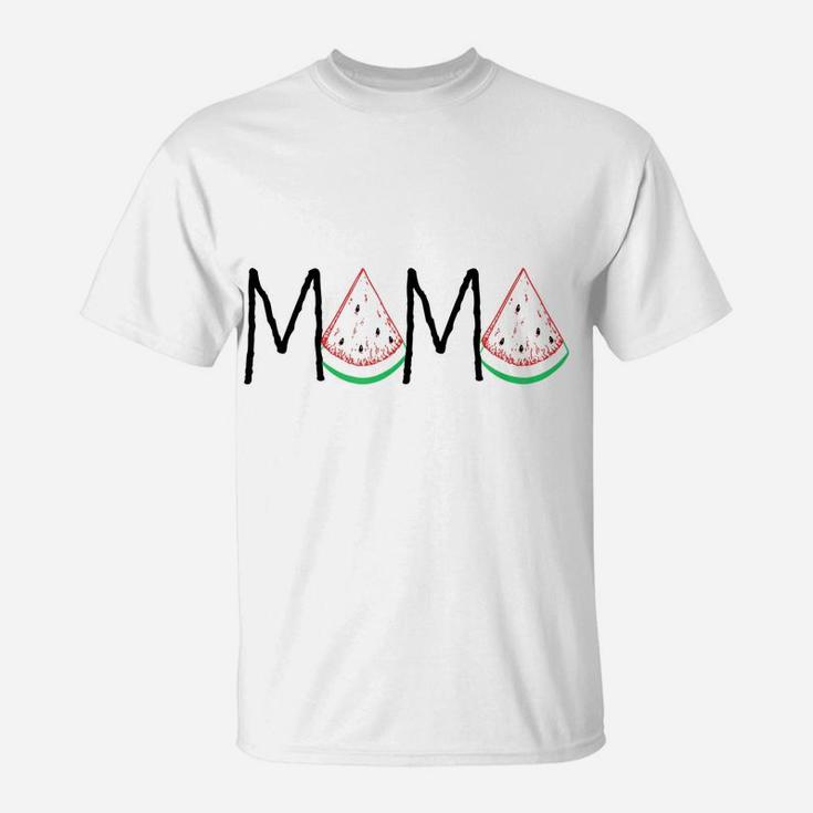 Watermelon Mama - Mothers Day Gift - Funny Melon Fruit T-Shirt