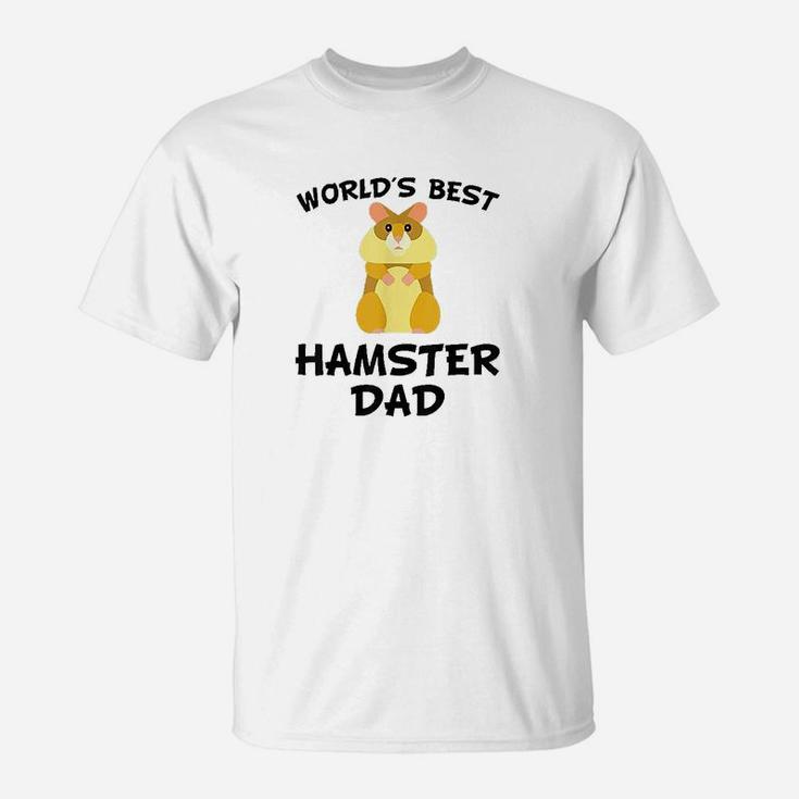 Worlds Best Hamster Dad Hamster Owner T-Shirt