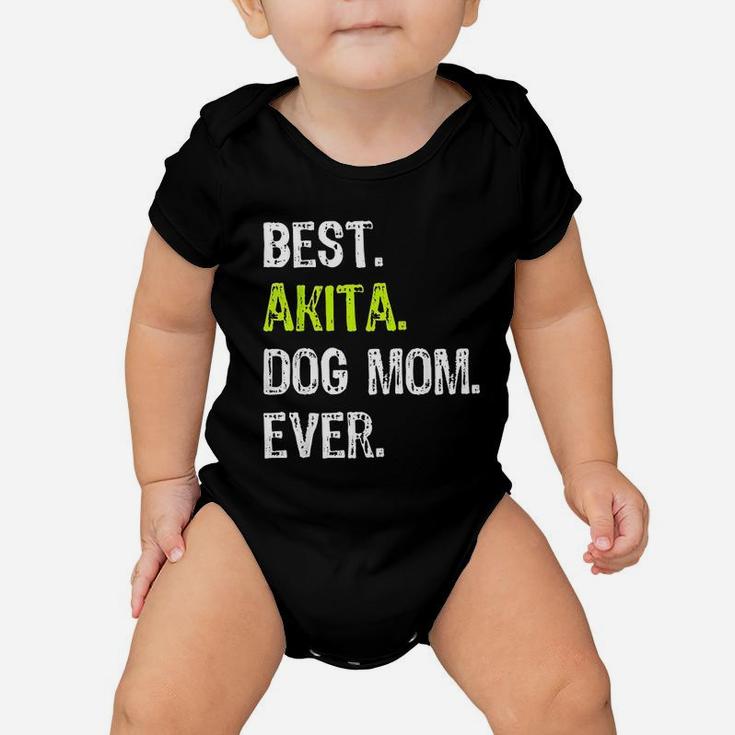 Akita Dog Mom Mothers Day Dog Lovers Baby Onesie