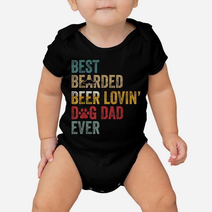 Best Bearded Beer Lovin’ Dog Dad Ever-Best For Dog Lovers Baby Onesie