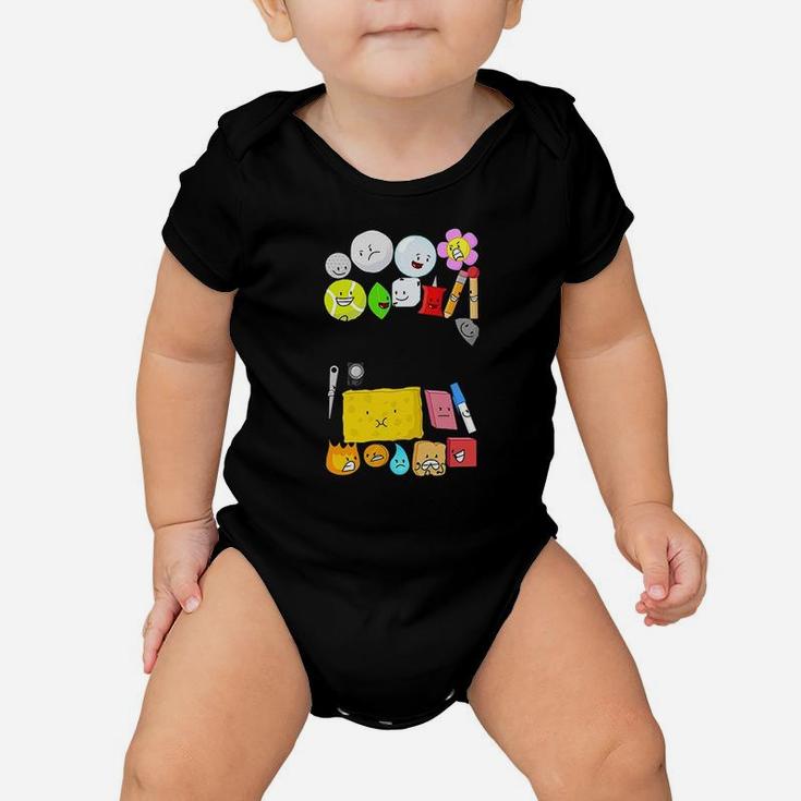 Bfdi Poster White For Men Women Dad Cool Graphic Baby Onesie