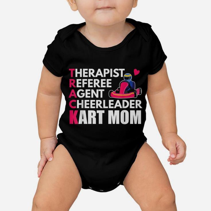 Cheerleader Kart Mom Gokart Baby Onesie