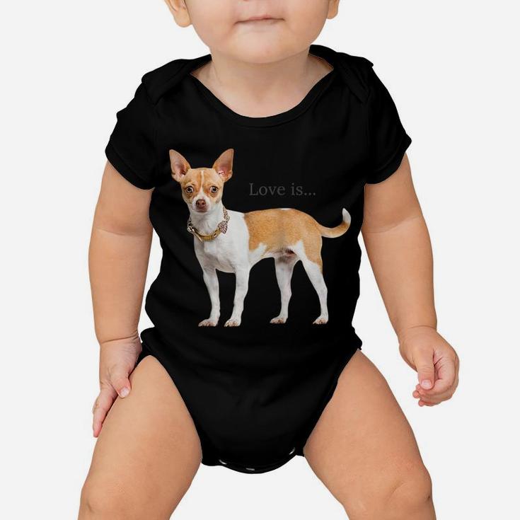 Chihuahua Shirt Dog Mom Dad Tee Love Pet Puppy Chiuauaha T Raglan Baseball Tee Baby Onesie