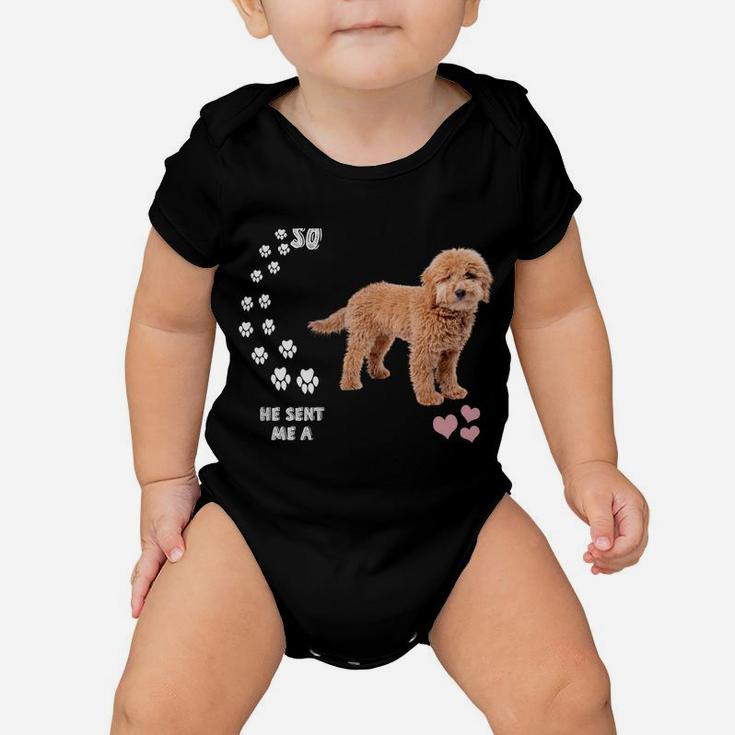 Cute Groodle Dog Mom, Doodle Dad Costume, Mini Goldendoodle Baby Onesie