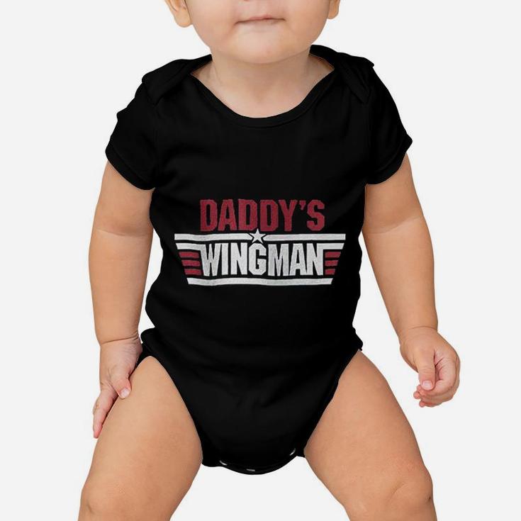 Daddys Wingman Baby Onesie