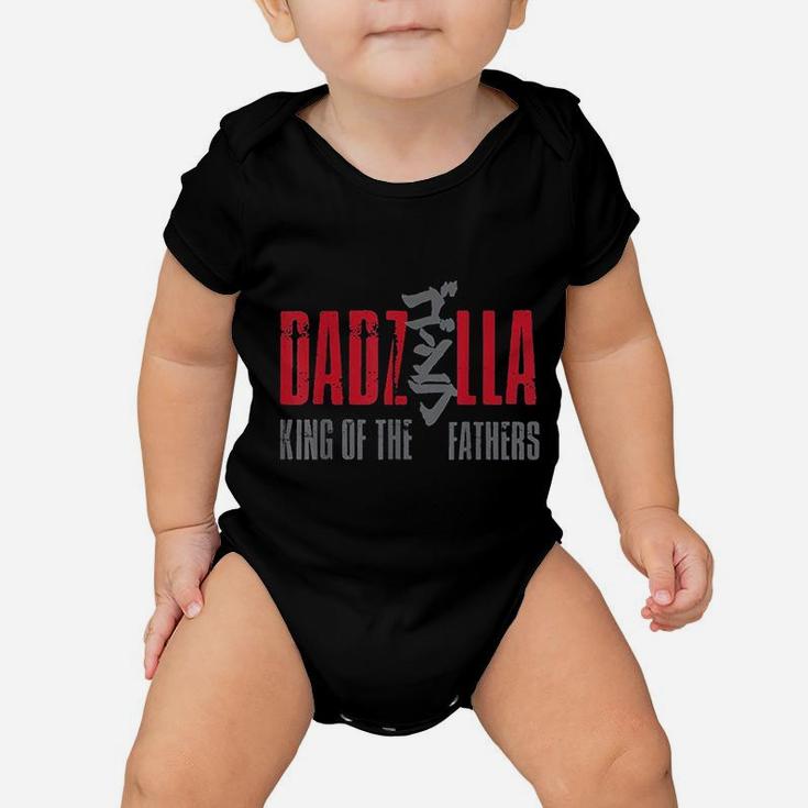 Dadzilla Greatest Dads Fathers Day Baby Onesie