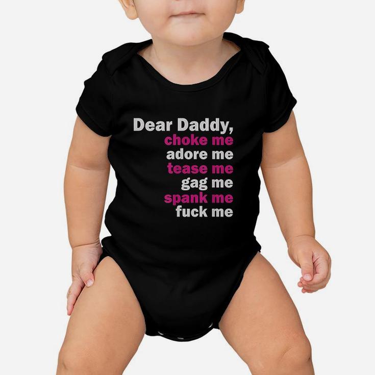 Dear Daddy Baby Onesie