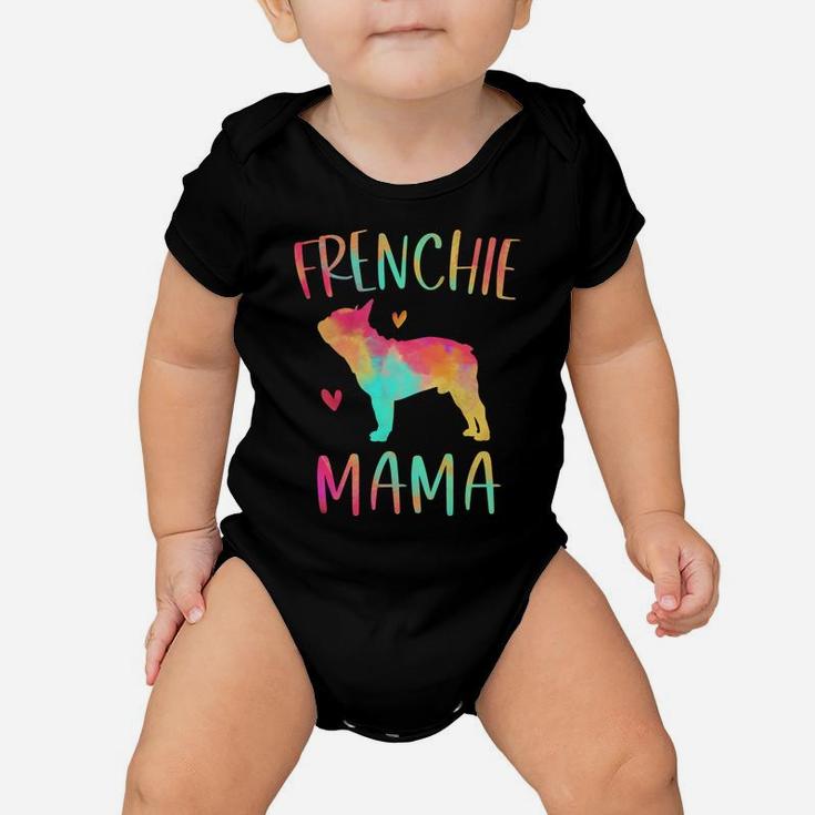 Frenchie Mama Colorful French Bulldog Gifts Dog Mom Baby Onesie