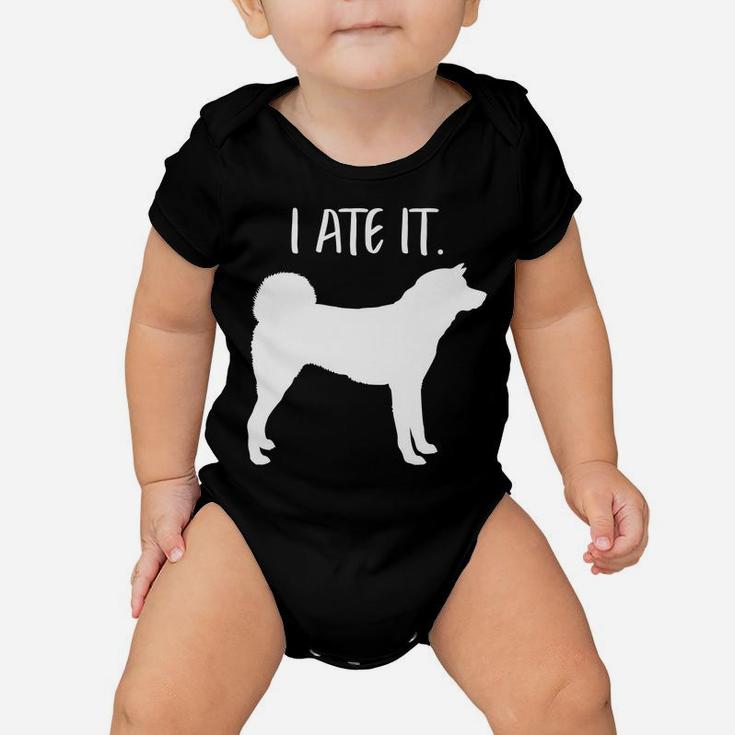 Funny Akita Dog Dad Mom Owner Lover Baby Onesie