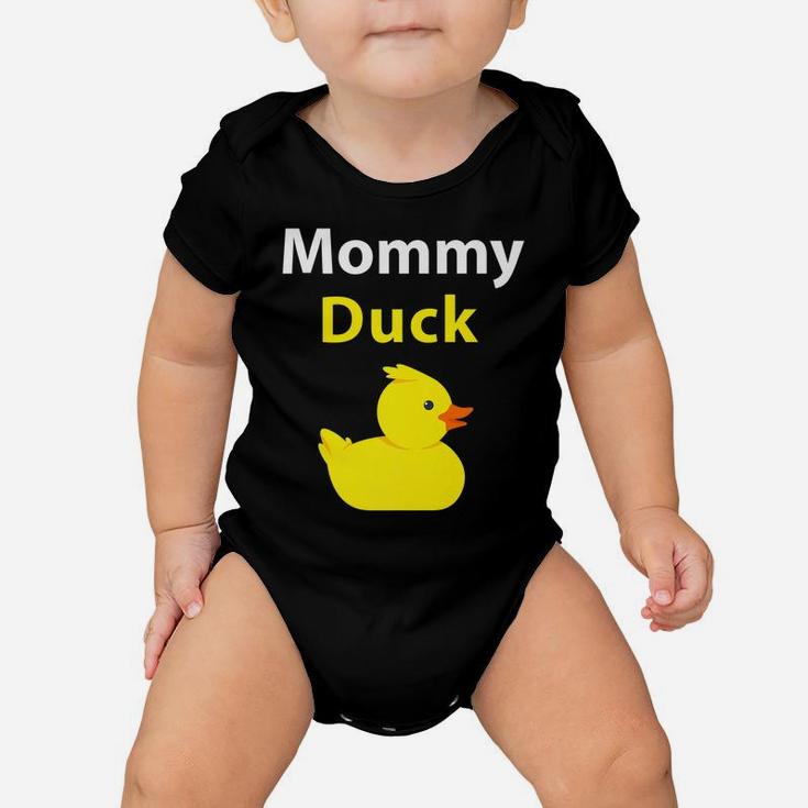 Funny Mommy Duck Rubber Duck Mom Baby Onesie