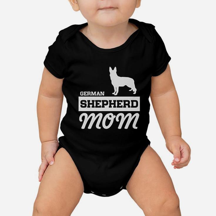 German Shepherd Mom Baby Onesie