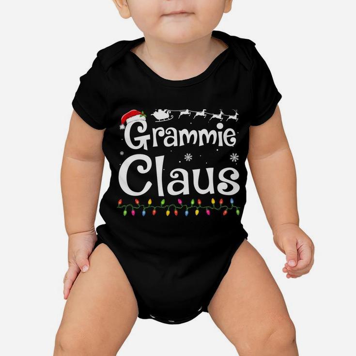 Grammie Claus Funny Grandma Santa Pajamas Christmas Gift Baby Onesie