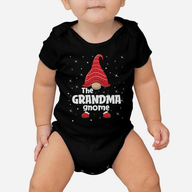 Grandma Gnome Family Matching Christmas Funny Gift Pajama Baby Onesie