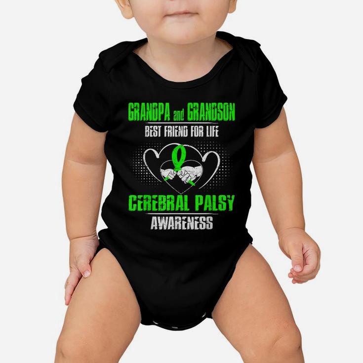 Grandpa And Grandson Best Friend Of Life Cerebral Palsy Baby Onesie