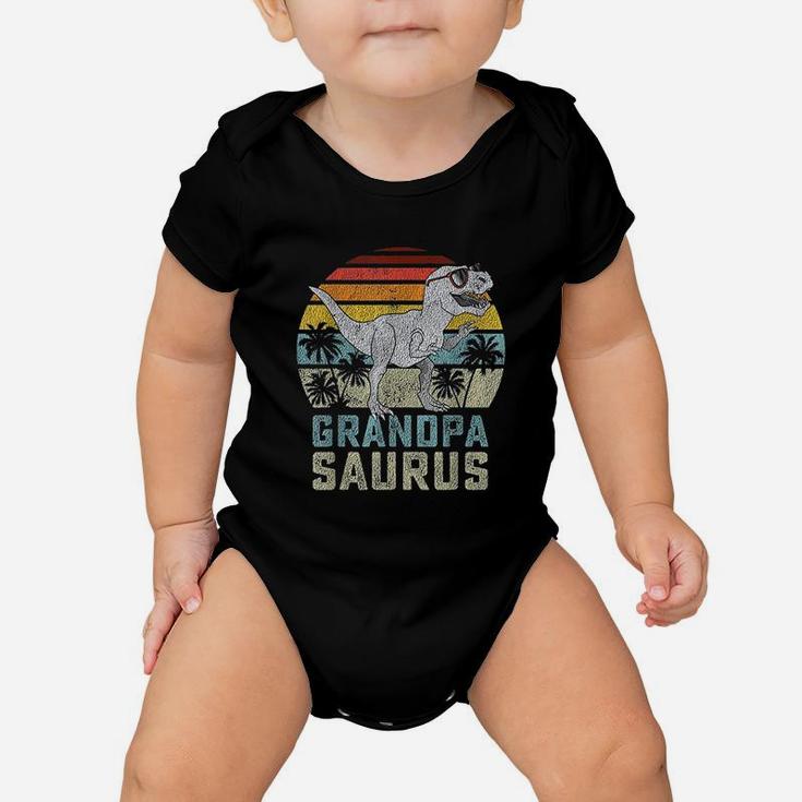Grandpasaurus T Rex Dinosaur Grandpa Baby Onesie