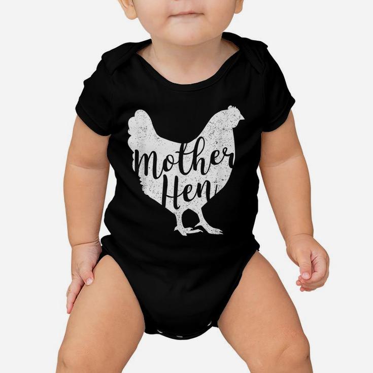 Happy Mother's Day Chicken Mother Hen Gift  For Women Baby Onesie