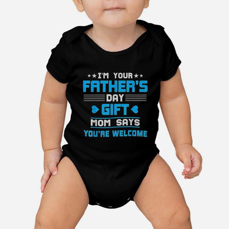 I Am Your Fathers Day Baby Onesie