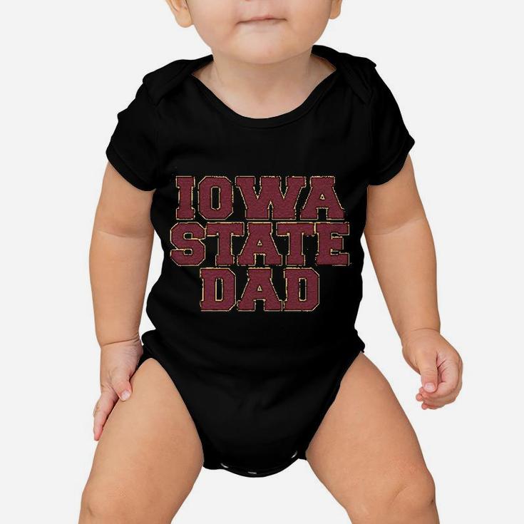 Iowa State Dad Baby Onesie