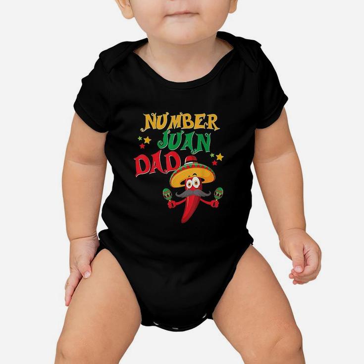 Juan Dad Funny Spanish Mexican Latino Cuban Fathers Day Gift Baby Onesie