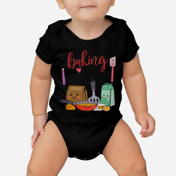 Kids Auntie's Baking Buddy Baker For Girls Boys Baby Reveal Baby Onesie
