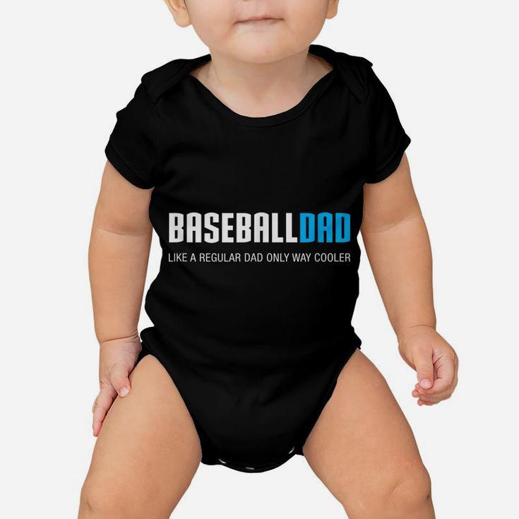 Mens Baseball Dad Shirt, Funny Cute Father's Day Gift Baby Onesie