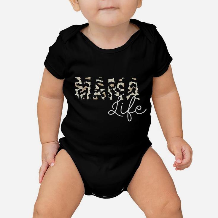 Mom For Women Funny Mama Life Saying Letter Print Baby Onesie