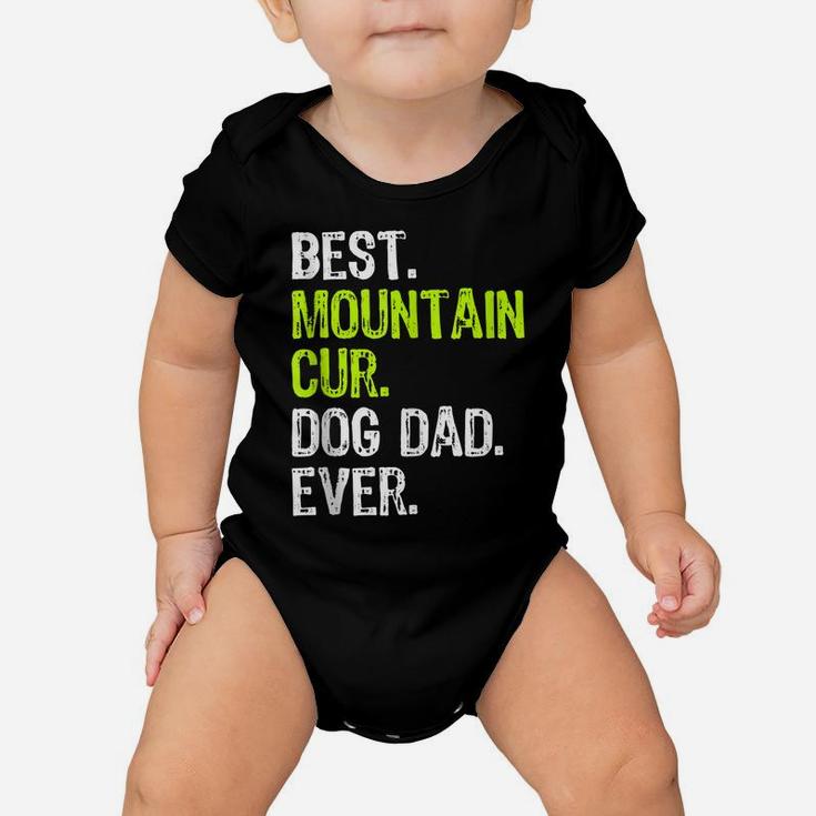 Mountain Cur Dog Dad Fathers Day Dog Lovers Baby Onesie