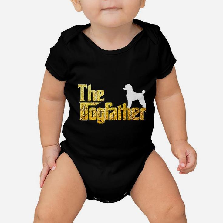 Poodle The Dogfather Baby Onesie
