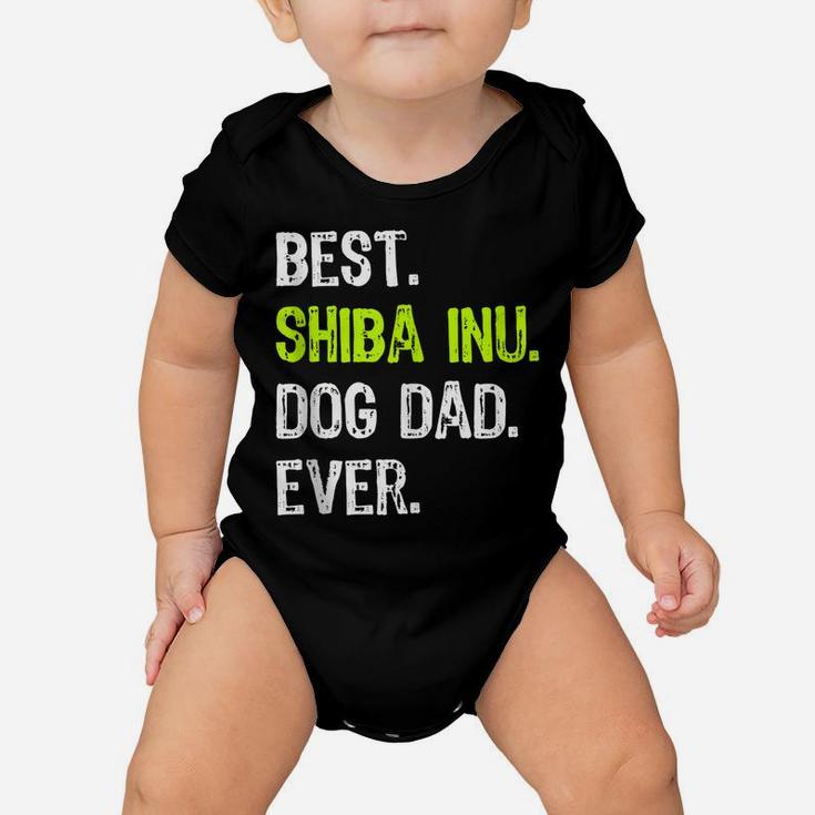 Shiba Inu Dog Dad Fathers Day Dog Lovers Baby Onesie