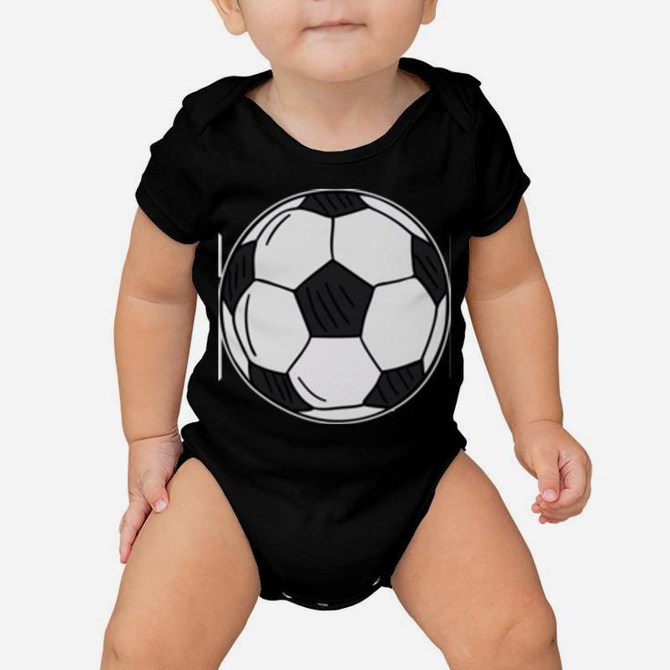 Soccer Dad Soccer-Player Coach Sweatshirt Baby Onesie