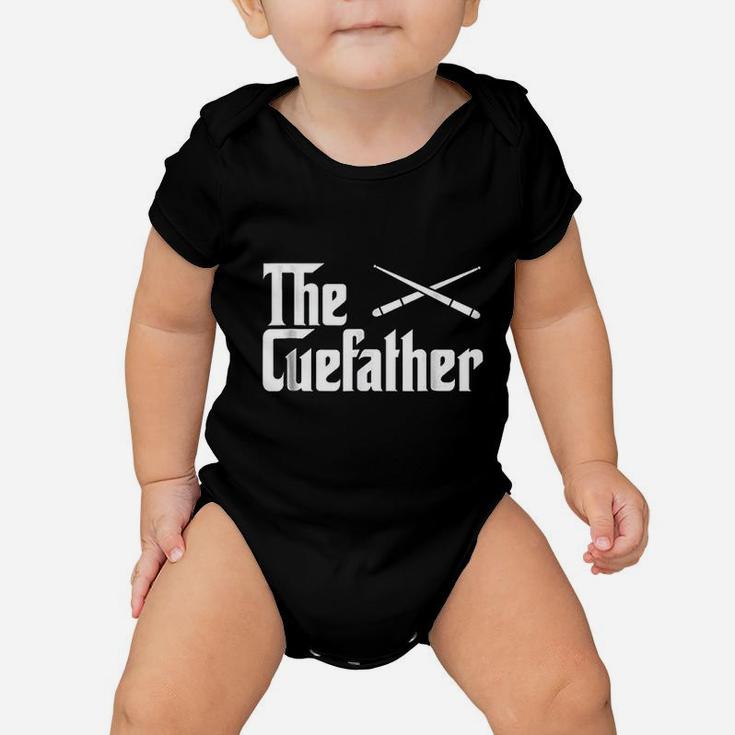The Cue Father Funny Pool Billiards Player Baby Onesie