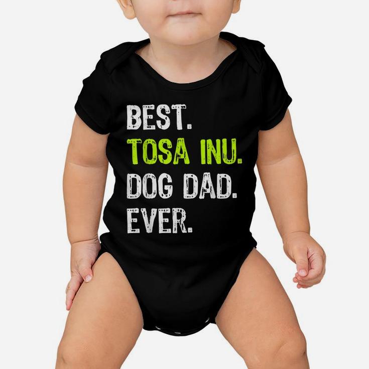 Tosa Inu Dog Dad Fathers Day Dog Lovers Baby Onesie