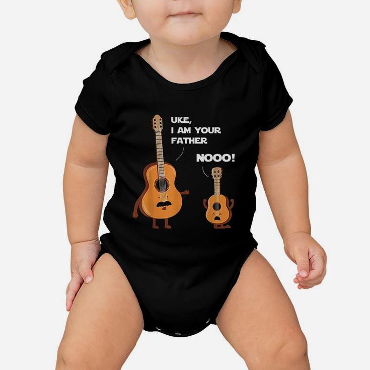 Uke I Am Your Father Funny Ukulele Guitar Music Guitarist Baby Onesie