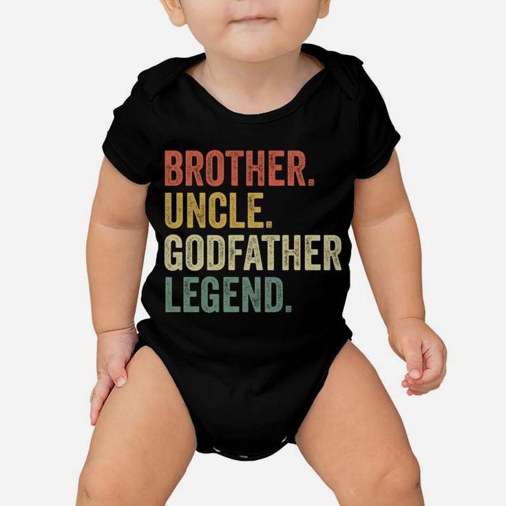 Uncle Godfather Shirt Christmas Gifts From Godchild Funny Baby Onesie