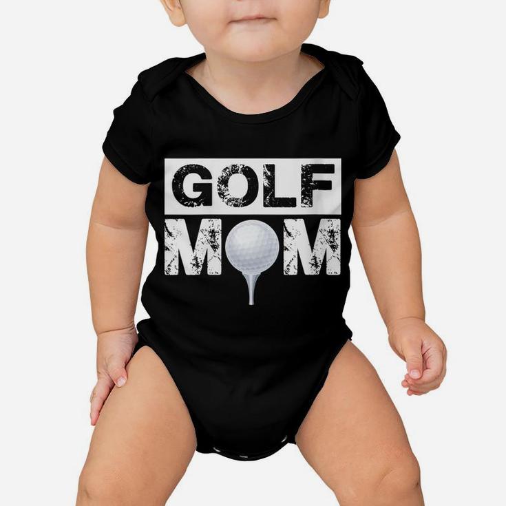 Womens Golf Mom - Proud Golfer Parent Quote Baby Onesie