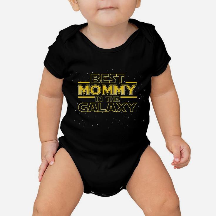 Womens Mommy Shirt Gift From Kid, Best Mommy Galaxy Gift For Mommy Baby Onesie