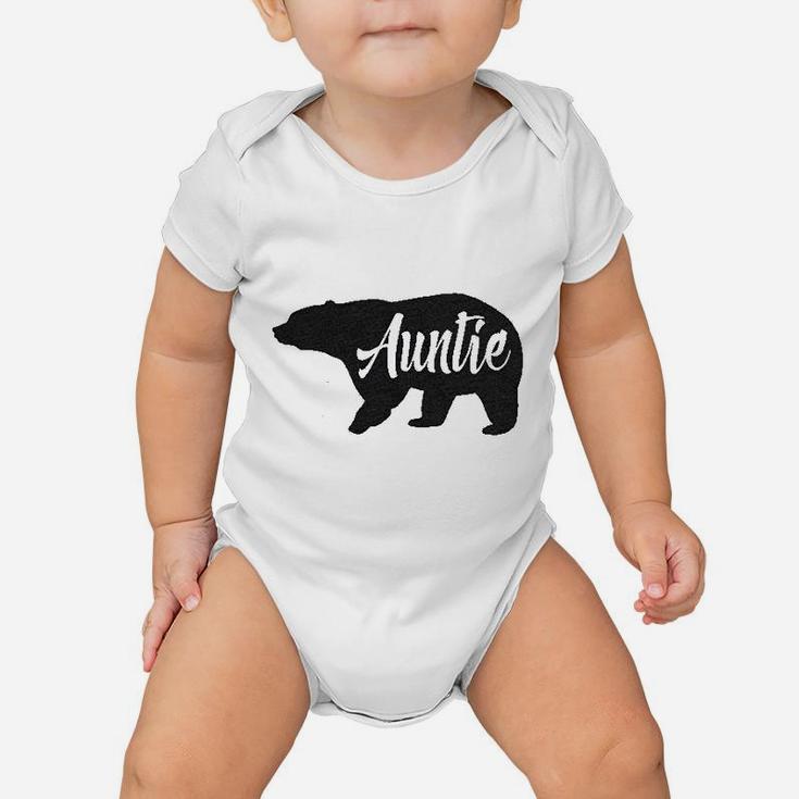 Auntie Bear Baby Onesie