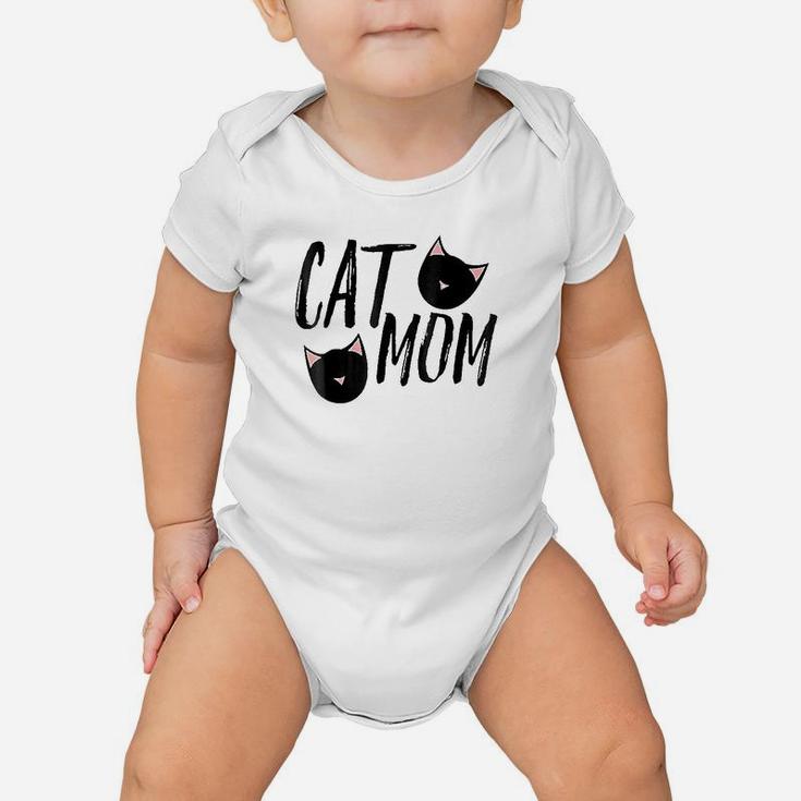 Cat Mom Mother Of Cats For Mothers Day Baby Onesie