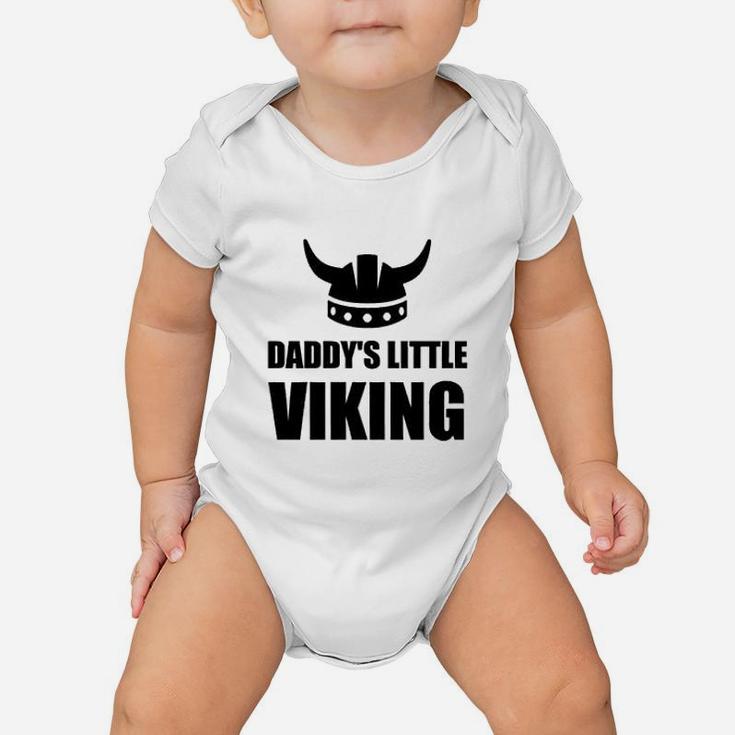 Daddys Little Viking Baby Onesie